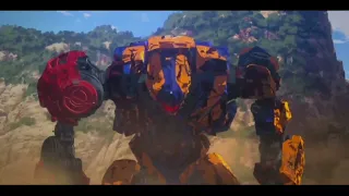 Atlas vs kaiju final battle scene- Pacific Rim The Black season 2 episode 7