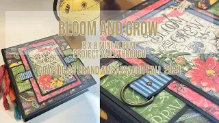 Bloom and Grow 8 x 8 Mini Album #Graphic45, #g45bacall24