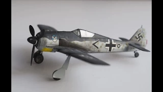 ZVEZDA Focke Wulf Fw 190 A4 model build