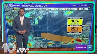 Tracking the Tropics: Tropical wave has increased chance of development