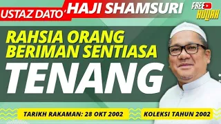 Nabi Tidak Pernah Pukul Orang Walaupun Nabi Sering Disakiti Oleh Orang - Ustaz Shamsuri Haji Ahmad