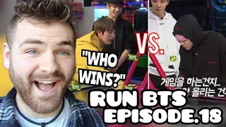 First Time Reacting to RUN BTS | EPISODE 18 | Arcade Olympics | 방탄소년단 REACTION