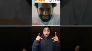 قابلت محمد صلاح فى اوميجل 🤯 I met Mohamed Salah on Omegle 🤯