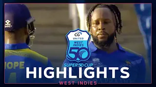 Mayers Hits Sensational 107 off 52 Balls | Windward Islands v Barbados | CG United Super50 2023