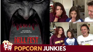 Hell Fest Official Trailer - Nadia Sawalha & Family Reaction & Review