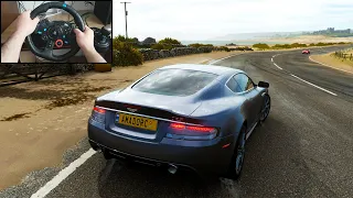 Aston Martin DBS James Bond Edition - Forza Horizon 4 (Logitech G29 + Shifter) Gameplay