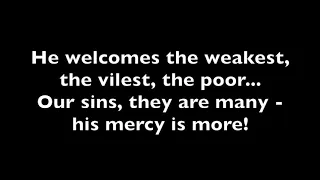 His Mercy is More (Boswell - lyrics)