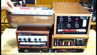 70's Vintage Rhythm Machines Comparison