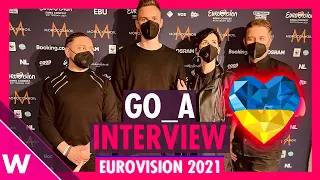 Go_A "Shum" (Ukraine) Interview @ Eurovision 2021