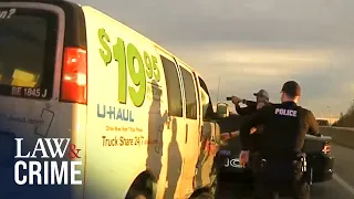 Two Men Lead Police on Wild High-Speed Chase in U-Haul Before Caught With Firearms and Molotov’s