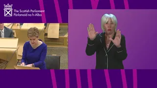 First Minister’s Statement: COVID-19 Update (BSL) - 7 December 2021