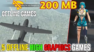 Top 5 Best High Graphics Offline Android Games 2024 | Offline Battle Royale Games For Android