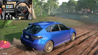 Forza Horizon 5 Incredible Off Road Experience with Subaru Impreza WRX STI - Logitech g29 gameplay