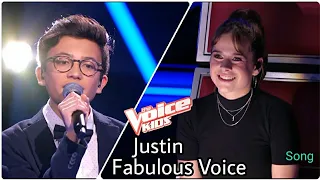 Justin How Do You Sleep Full song || The Voice Kids | Justin Lovely Billie Eilish ||
