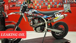 HUSQVARNA 510 LEAKING OIL