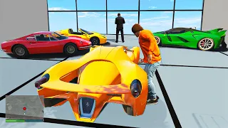 Stealing EVERY Ferrari From The Showroom In GTA 5 RP!