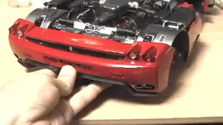 1/10 model Ferrari Enzo making