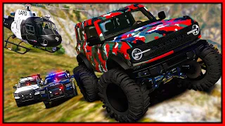 GTA 5 Roleplay - MAKING COPS ANGRY IN OFFROAD MONSTER | RedlineRP