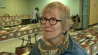 Forget Black Friday: the spring book sale at the A.C. Hunter Library draws hundreds every year