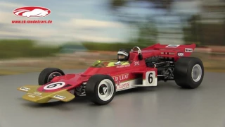 ck-modelcars-video: J  Rindt Lotus Typ 72C #6 Österreich GP Formel 1 1970 Quartzo