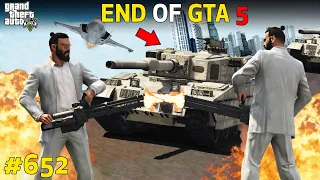 GTA 5 : END OF GTA 5 BIGGEST VILLAIN OF HISTORY | SPECIAL SERIES #652
