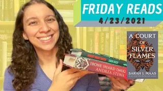 Finished and started some great fantasy books! || FRIDAY READS || April 2021 [CC]