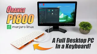 The All New Pi800 Is A Full Fledged Fast Arm Based Desktop PC In A Keyboard!