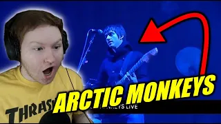 Reacting to Arctic Monkeys - When The Sun Goes Down/Brianstorm (Glastonbury Festival)