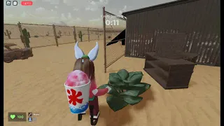 Surviving OVERNIGHT in Roblox EVADE To Day2