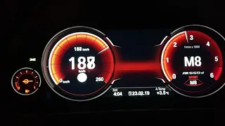 BMW M550d über 300 km/h