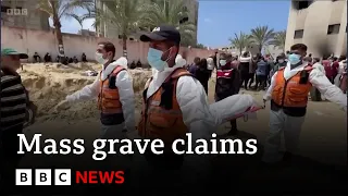 UN demands investigation of “mass graves” at Gaza hospitals | BBC News