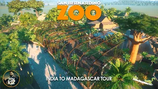 India to Madagascar Tour! | San Bernardino Zoo | Planet Zoo