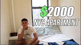 MY $2000 NYC APARTMENT TOUR IN MANHATTAN (2022)