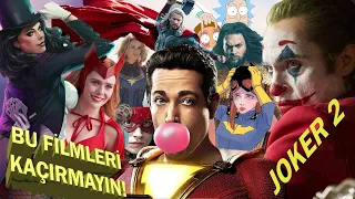 GELECEK MARVEL VE DC FİLMLERİ | EFSANE FİLMLER GELİYOR!