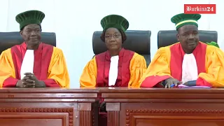 Les trois nouveaux membres du Conseil constitutionnel ont prêté serment ce lundi 15 avril 2024