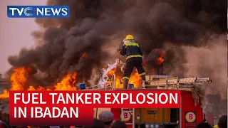 Popular Fuel Station in Ibadan Engulfed in Fire | SEE VIDEO