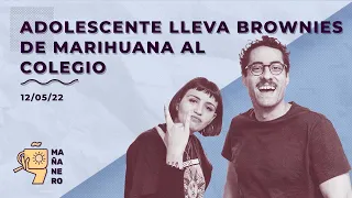 ADOLESCENTE LLEVA BROWNIES DE MARIHUANA AL COLEGIO / MAÑANERO EL MATINAL