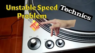 How to fix unstable speed of Technics SL-1300 turntable