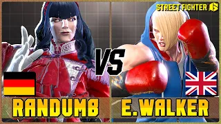 Street Fighter 6 🔥 Randumb (MANON) vs EndingWalker (ED) 🔥 SF6 Room Match 🔥