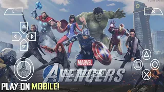 Marvel Avengers endgame  High Graphics Game | For android No Lag No Crash| PPSSPP