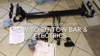 Discovery Sport Tow Bar - How to Fit Towbar & Electics for Less than £200