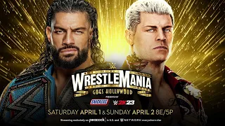 WWE WrestleMania 39 Theme Song "Hollywood Swinging" (Arena Effects)