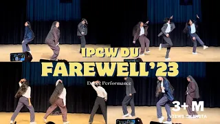 IPCW DU Farewell’23 Dance| Tere Liye @TheQuickStyle |Uncha Lamba Kad| Darde Disco