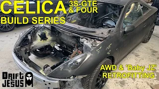 Make your car 4WD : Celica 4x4 AWD Conversion and Fabrication of Four 3S GTE Build step by step DIY
