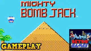 MIGHTY BOMB JACK (NES) - BOMBITAS POR DOQUIER | AdmaRetroGames | Gameplay