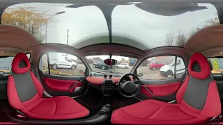 360° All Round Interior View Of Our 2004 Smart fortwo 0 7 City Passion 3dr YB04SSJ