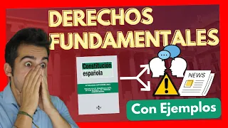 ➡️Constitución Española: RESUMEN de Derechos y Deberes Fundamentales【Fácil ,con EJEMPLOS】