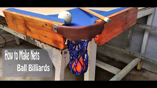 How I Making Nets The Ball Billiards or Pocket Billiards