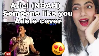 First time reacting to Someone Like You (Adele) cover by ARIEL (NOAH) | Shahrukh khan of indonesia ?