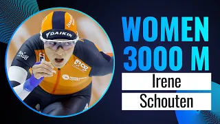 Irene SCHOUTEN (NED) | Gold | 3000m Women | Calgary 2024  | #SpeedSkating